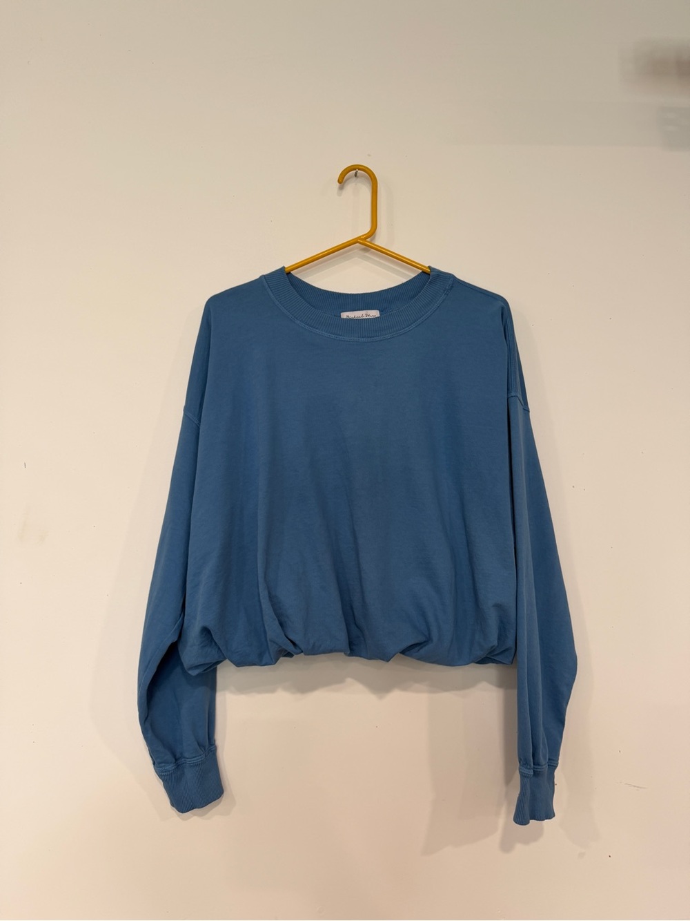 Michael Stars Mariah cropped crew neck sweater